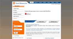 Desktop Screenshot of excelwirecut.com